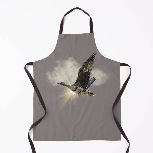 Item preview, Flying White Fronted Goose in the Clouds with the Sun designed and sold by Wild DeZigns .