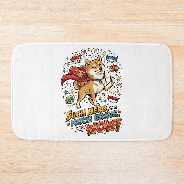 Item preview, Sassy Shiba Inu Doge Hero Being Very Brave Today designed and sold by Tong4130.