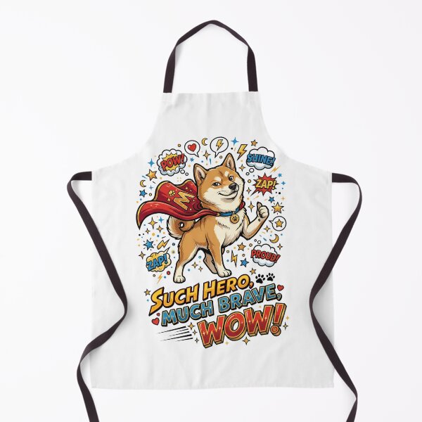 Item preview, Sassy Shiba Inu Doge Hero Being Very Brave Today designed and sold by Tong4130.