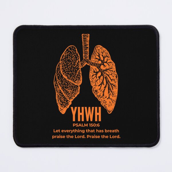 Item preview, YHWH - Psalm 150:6 Praise the Lord - Orange Design designed and sold by MoriaStore.