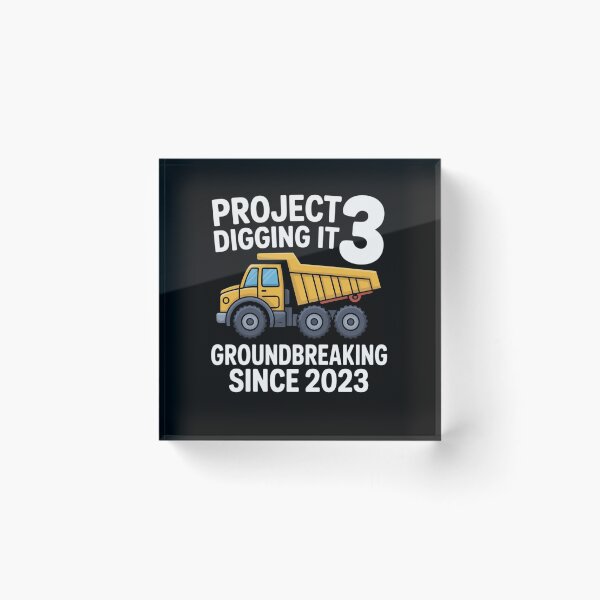 Item preview, Kids Project 3 Digging it Boy Birthday 3 Years Old  designed and sold by BHMARTS.