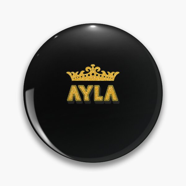 Item preview, Ayla Personalized Funny Custom Name Crown Design designed and sold by Watsonarts.