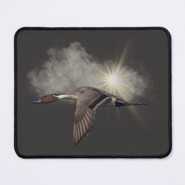 Item preview, Northern Pintail Duck Flying in the Clouds designed and sold by Wild DeZigns .