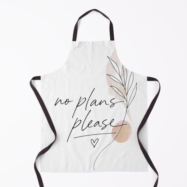 Item preview, No Plans Please – Minimal Botanical Aesthetic Quote Design designed and sold by Sanika arts .
