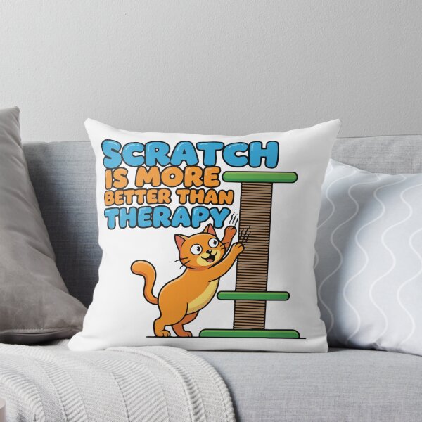 Item preview, cat scratch Sassy Cat Attitudes designed and sold by Uglyandcute.