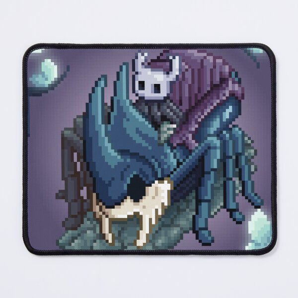 Item preview, Hollow Knight Pixel Art - Ghost and Stag Beetle designed and sold by PinkbeanArt.