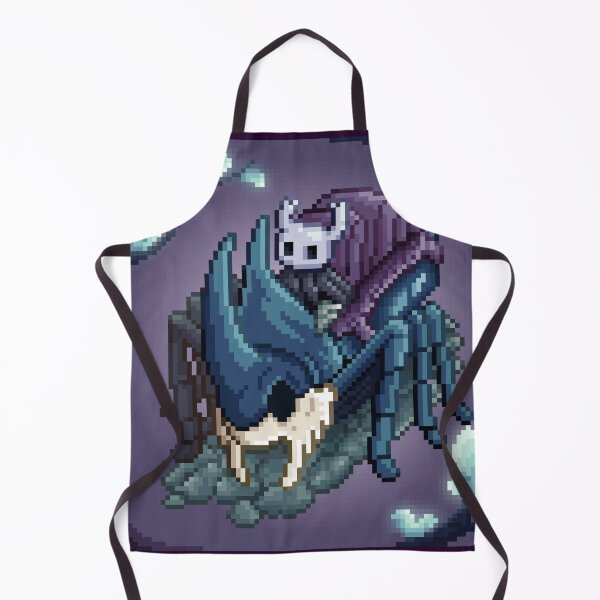 Item preview, Hollow Knight Pixel Art - Ghost and Stag Beetle designed and sold by PinkbeanArt.