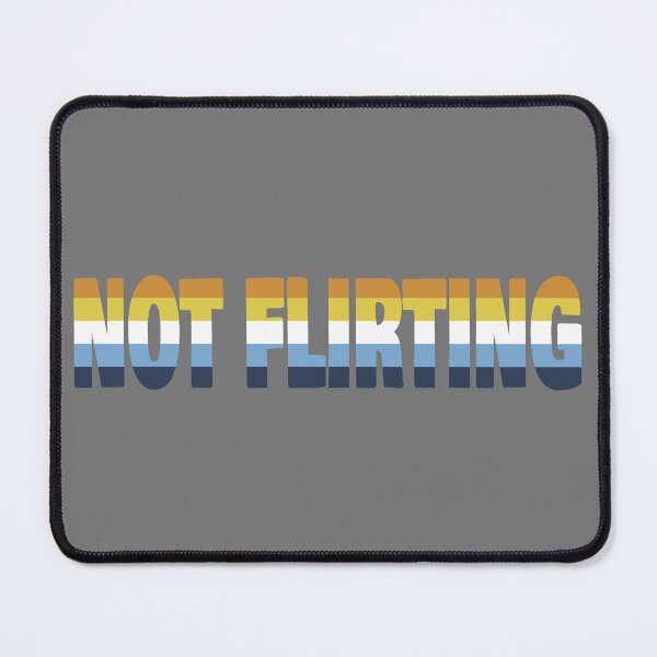 Item preview, NOT FLIRTING aroace flag designed and sold by cringewizard.