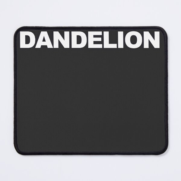 Item preview, DANDELION — White Minimal Bold Type Statement designed and sold by WORDPAUSE.