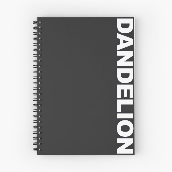 Item preview, DANDELION — White Minimal Bold Type Statement designed and sold by WORDPAUSE.