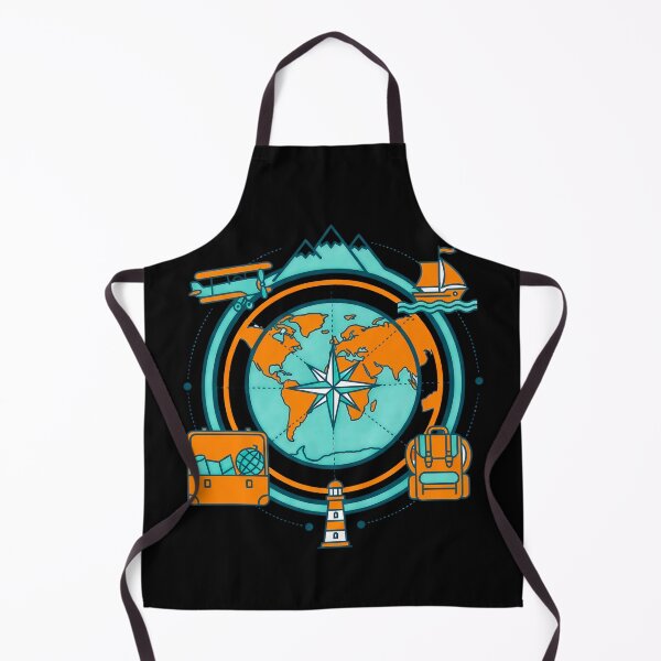 Item preview, Retro Global Explorer Emblem - Vintage World Map & Travel Icons designed and sold by AbulailArt.