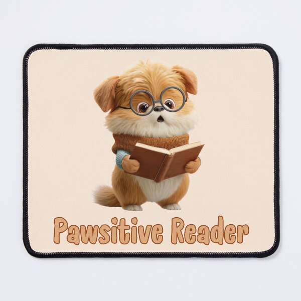 Item preview, Pawsitive Reader designed and sold by bubblyrainbow.