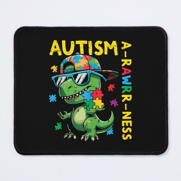 Item preview, Autism A Rawr Ness Awareness Dino Trex Asd Toddler Boys Kids designed and sold by Imalyanmani.