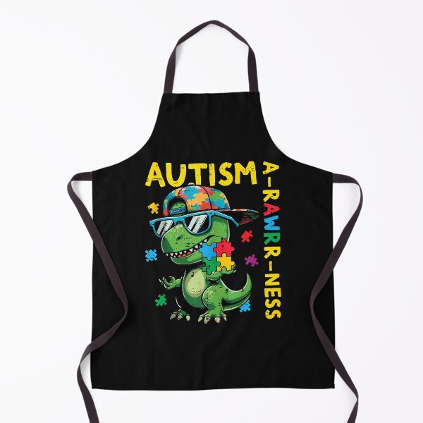Item preview, Autism A Rawr Ness Awareness Dino Trex Asd Toddler Boys Kids designed and sold by Imalyanmani.