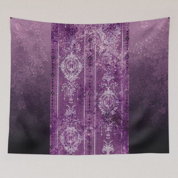 Item preview, Gothic Purple Whimsical Pattern designed and sold by Ayla923.