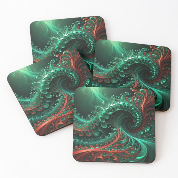 Item preview, Emerald Flame Spiral designed and sold by Harmonic_Layers.