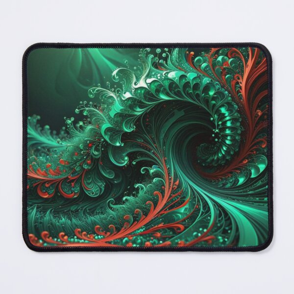 Item preview, Emerald Flame Spiral designed and sold by Harmonic_Layers.