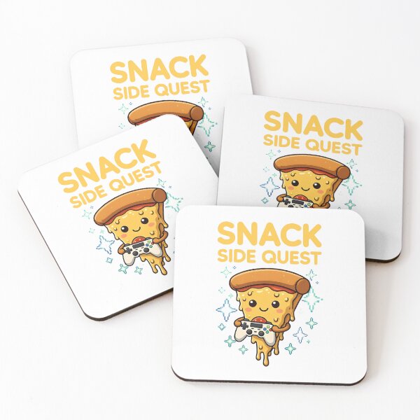 Item preview, Snack Side Quest – Gaming Pizza Slice  designed and sold by Dazzle-Sizzle.