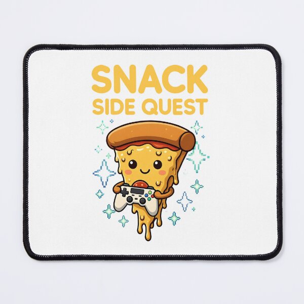 Item preview, Snack Side Quest – Gaming Pizza Slice  designed and sold by Dazzle-Sizzle.