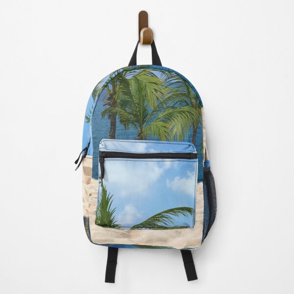 Item preview, Coconut Trees Sea Blue Sky Nature designed and sold by SushiShop1.