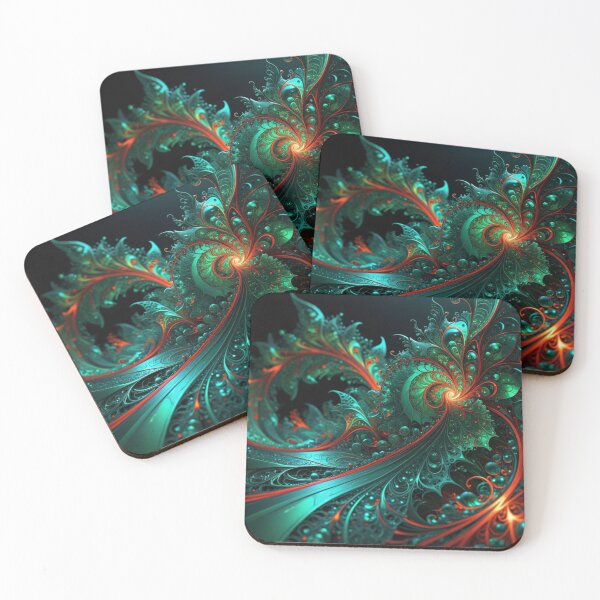 Item preview, Emerald Inferno Vortex designed and sold by Harmonic_Layers.