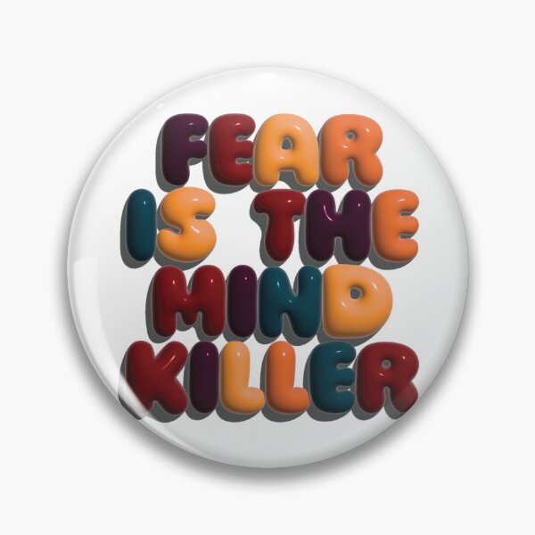 Item preview, Fear is the Mind-Killer - Balloon Letters designed and sold by edgehouse.