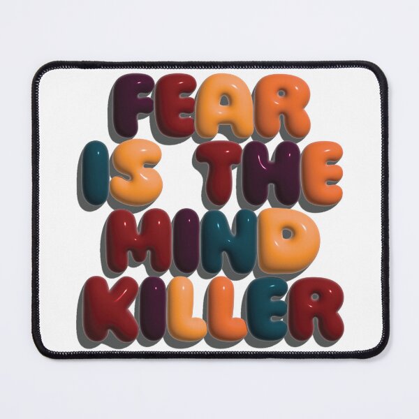 Item preview, Fear is the Mind-Killer - Balloon Letters designed and sold by edgehouse.