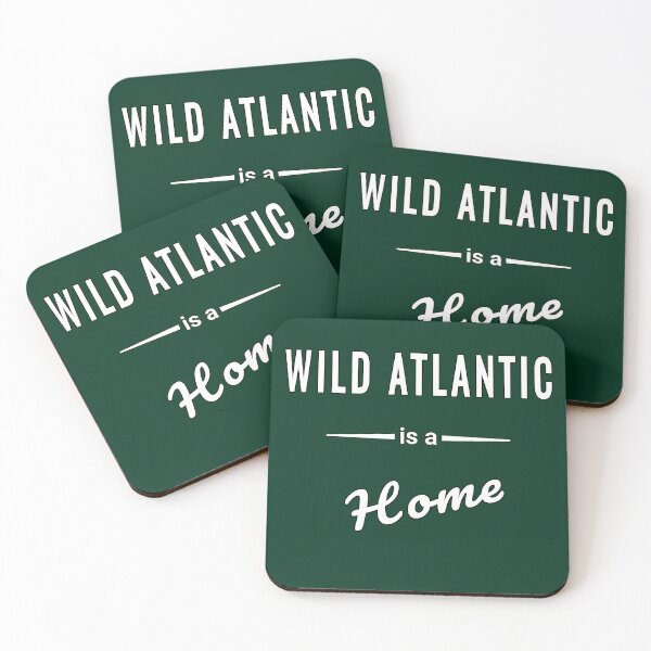 Item preview, Wild Atlantic Homeland Saying Typography Design designed and sold by SouthVibeDesign.