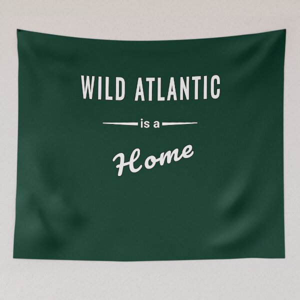 Item preview, Wild Atlantic Homeland Saying Typography Design designed and sold by SouthVibeDesign.