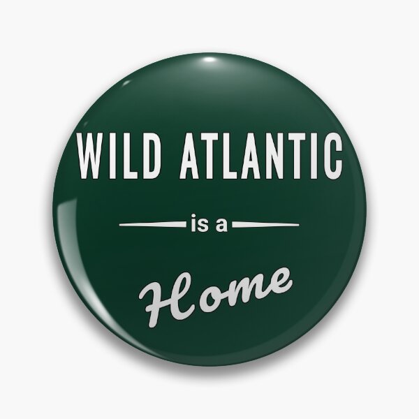 Item preview, Wild Atlantic Homeland Saying Typography Design designed and sold by SouthVibeDesign.