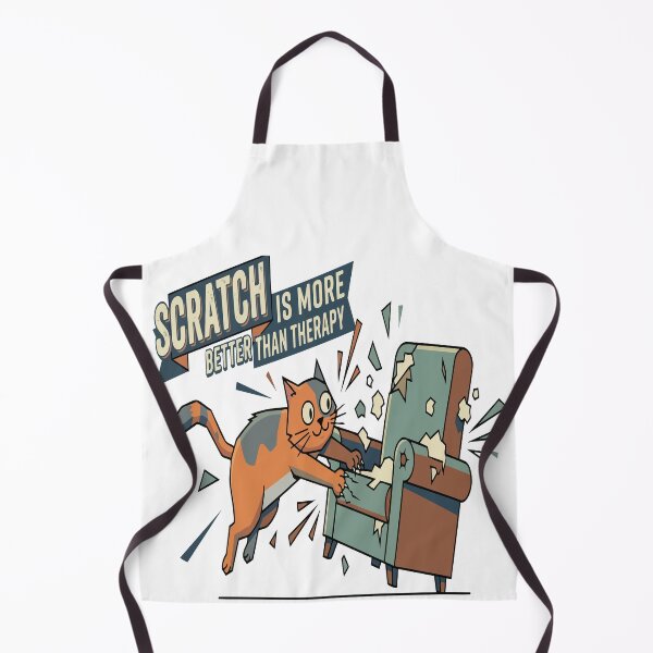 Item preview, cat scratch Sassy Cat Attitudes designed and sold by Uglyandcute.