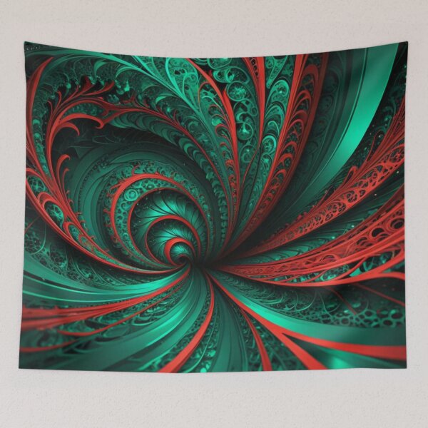 Item preview, Crimson Tide Spiral designed and sold by Harmonic_Layers.