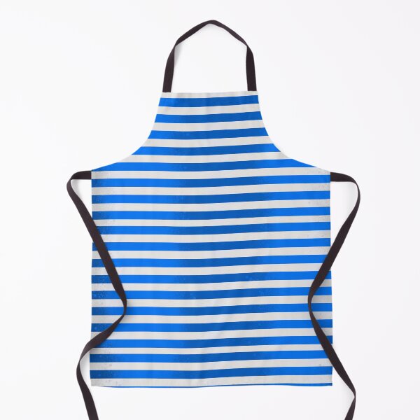 Item preview, Blue White Striped Pattern - Metallic Horizontal Stripes Seamless designed and sold by TheArtOfTreble.