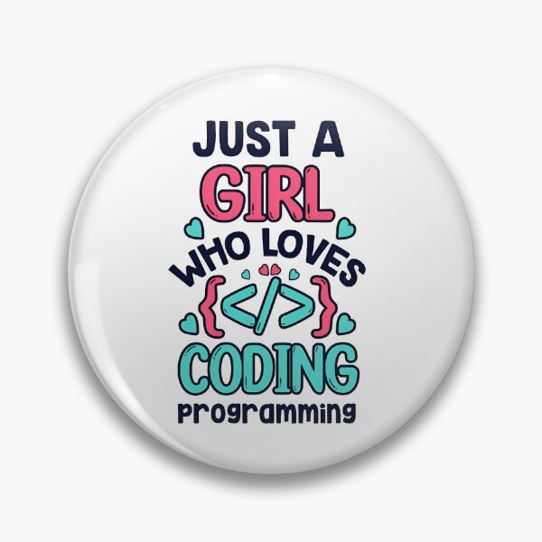 Item preview, Just A Girl Who Loves Coding & Programming Flower Tech designed and sold by Zenith Design.
