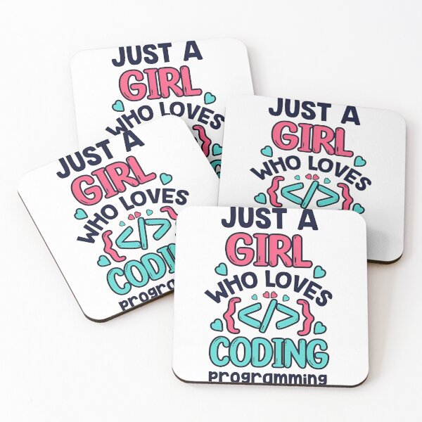 Item preview, Just A Girl Who Loves Coding & Programming Flower Tech designed and sold by Zenith Design.