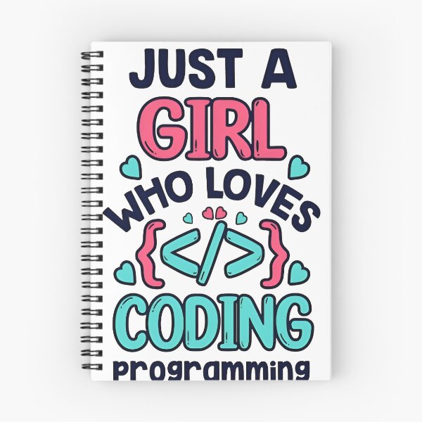 Item preview, Just A Girl Who Loves Coding & Programming Flower Tech designed and sold by Zenith Design.
