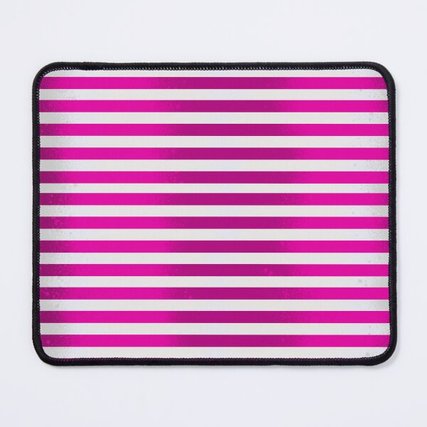 Item preview, Hot Pink Silver Striped Pattern - Metallic Horizontal Stripes Seamless designed and sold by TheArtOfTreble.