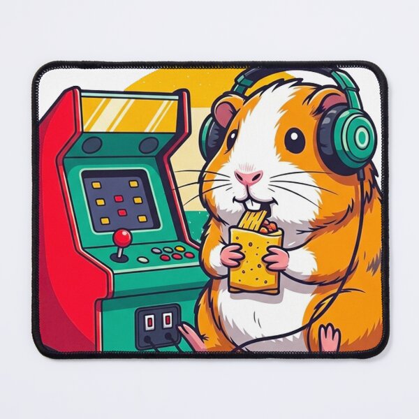 Item preview, Retro Gamer Guinea Pig designed and sold by Pollock.