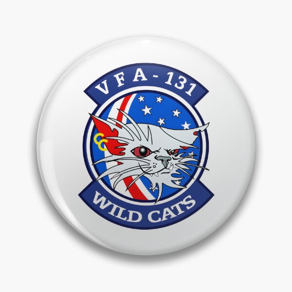 Item preview, Official Insignia of Strike Fighter Squadron 131 (VFA-131) Wildcats designed and sold by CharlieDesings.