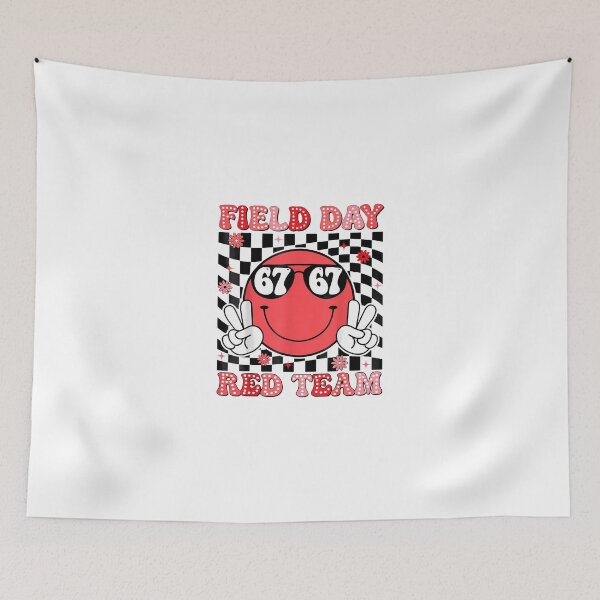 Item preview, Field Day 67 Red Team Funny For Teacher Kids Field Day designed and sold by Imalyanmani.