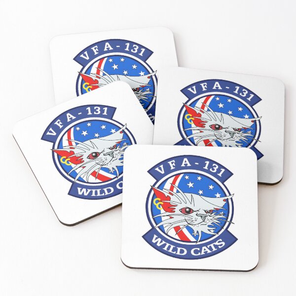 Item preview, Official Insignia of Strike Fighter Squadron 131 (VFA-131) Wildcats designed and sold by CharlieDesings.