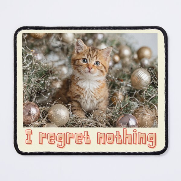 Item preview, I regret nothing. designed and sold by bubblyrainbow.