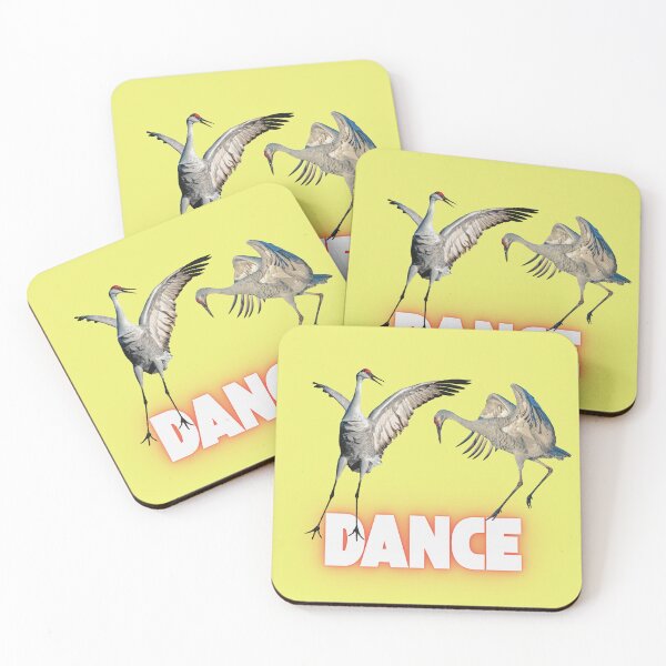 Item preview, Dancing Sandhill Cranes designed and sold by Wild DeZigns .