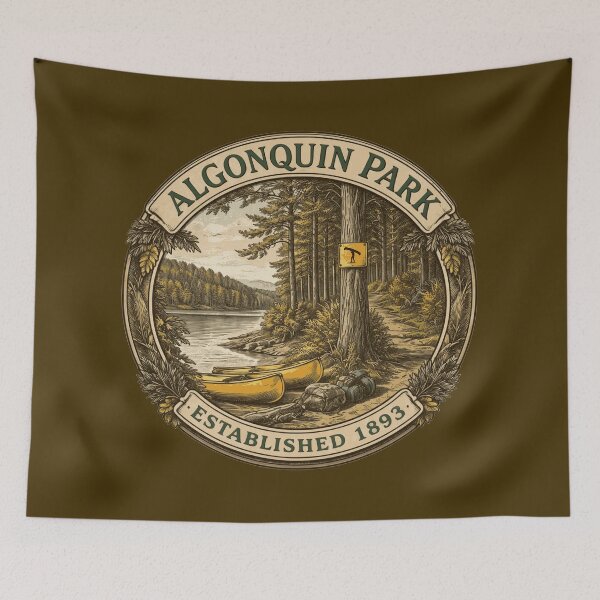 Item preview, Algonquin Park - Established 1893 designed and sold by HistoryRepeats.
