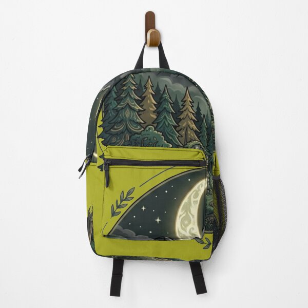 Item preview, Mystical Forest Moon Landscape designed and sold by Quiet Mode Studio.