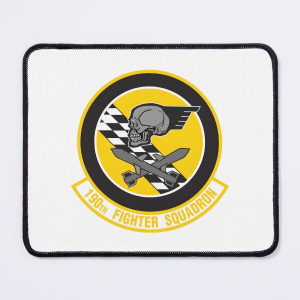 Item preview, Official Emblem of the 190th Fighter Squadron "Skull and Crossbombs" designed and sold by CharlieDesings.