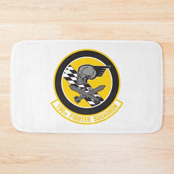 Item preview, Official Emblem of the 190th Fighter Squadron "Skull and Crossbombs" designed and sold by CharlieDesings.