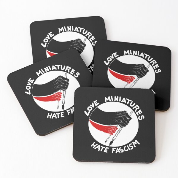 Item preview, Love Miniaturess Hate Fascismm designed and sold by Authentic-Blood.