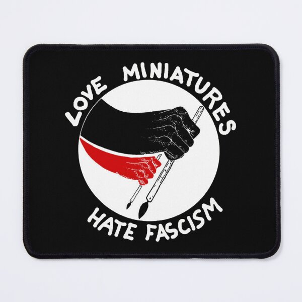 Item preview, Love Miniaturess Hate Fascismm designed and sold by Authentic-Blood.