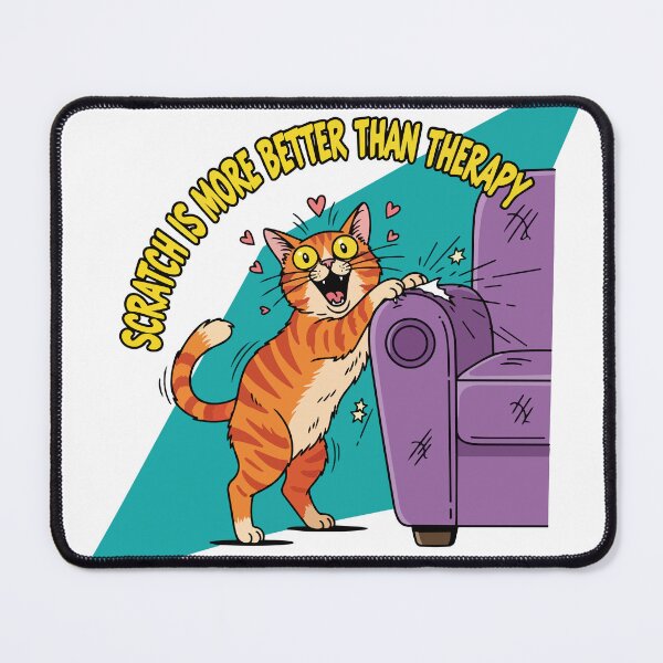 Item preview, cat scratch Sassy Cat Attitudes designed and sold by Uglyandcute.
